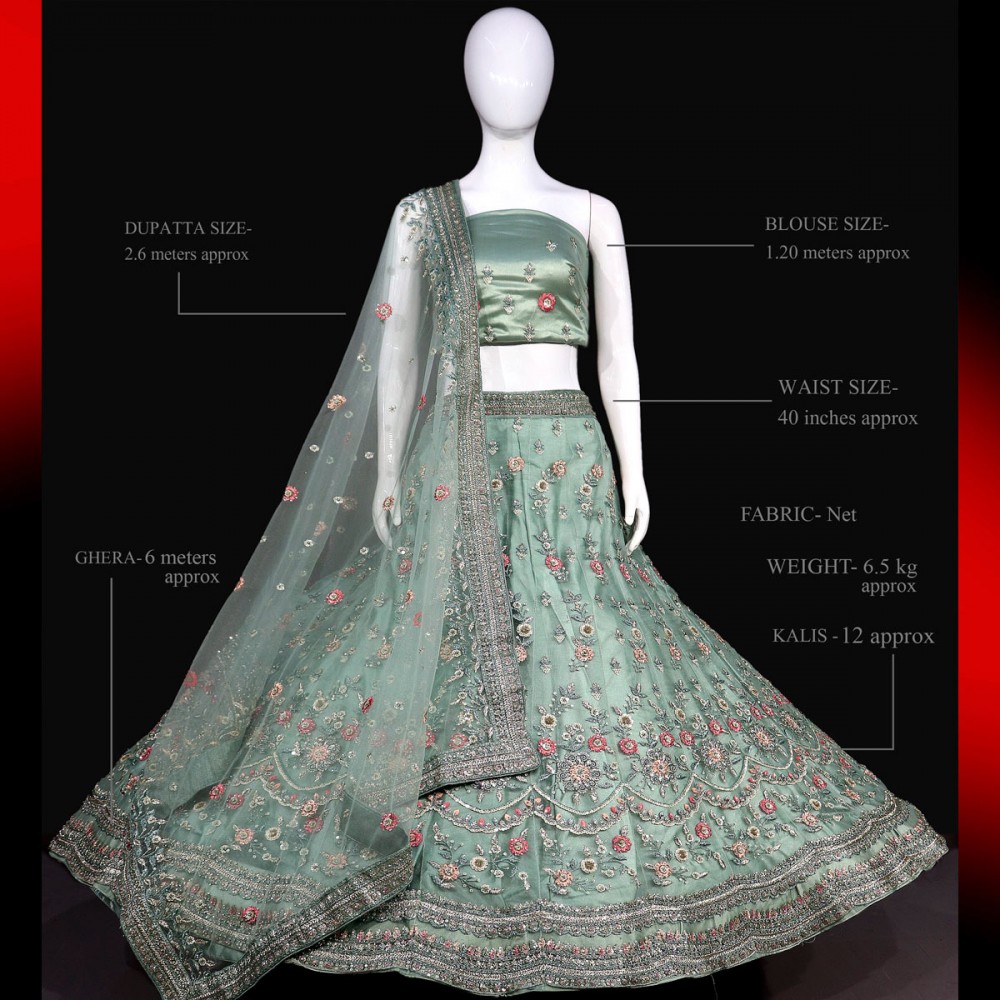 Bridal Wear Malty New Fancy Double Dupatta Lehenga Choli at Rs 16995 in  Surat