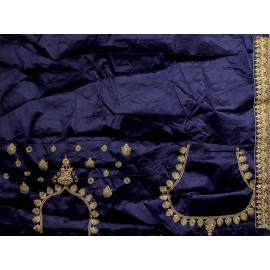 CLK-AMBIKA BLUE ( SATIN LEHENGA )