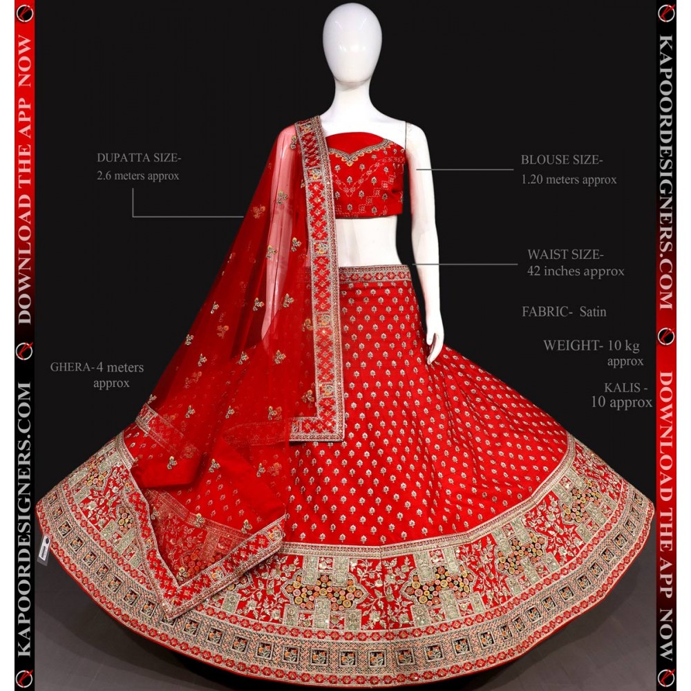 Chansi Trendz Wedding Wear Graceful Moof Colored Lehenga With Silver  Jharkhand Diamond Work at best price in Surat