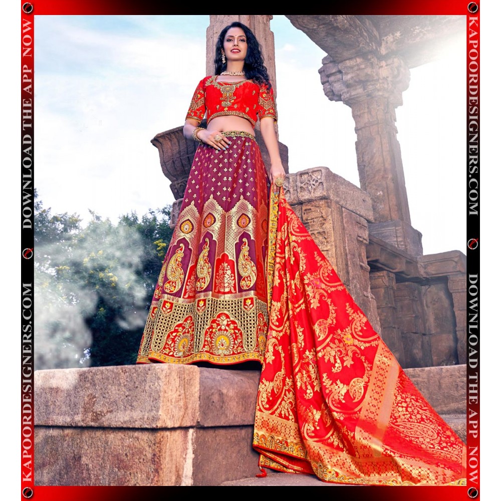Buy Firozi Soft Net Bridal Wear Dori Work Lehenga Choli Online From  Wholesale Salwar.