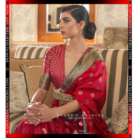 RF-KARIVAA SILK RED ( SAREE )