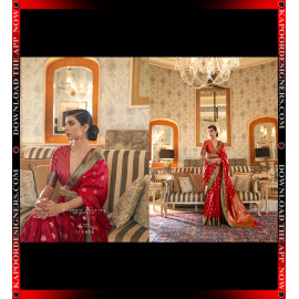 RF-KARIVAA SILK RED ( SAREE )